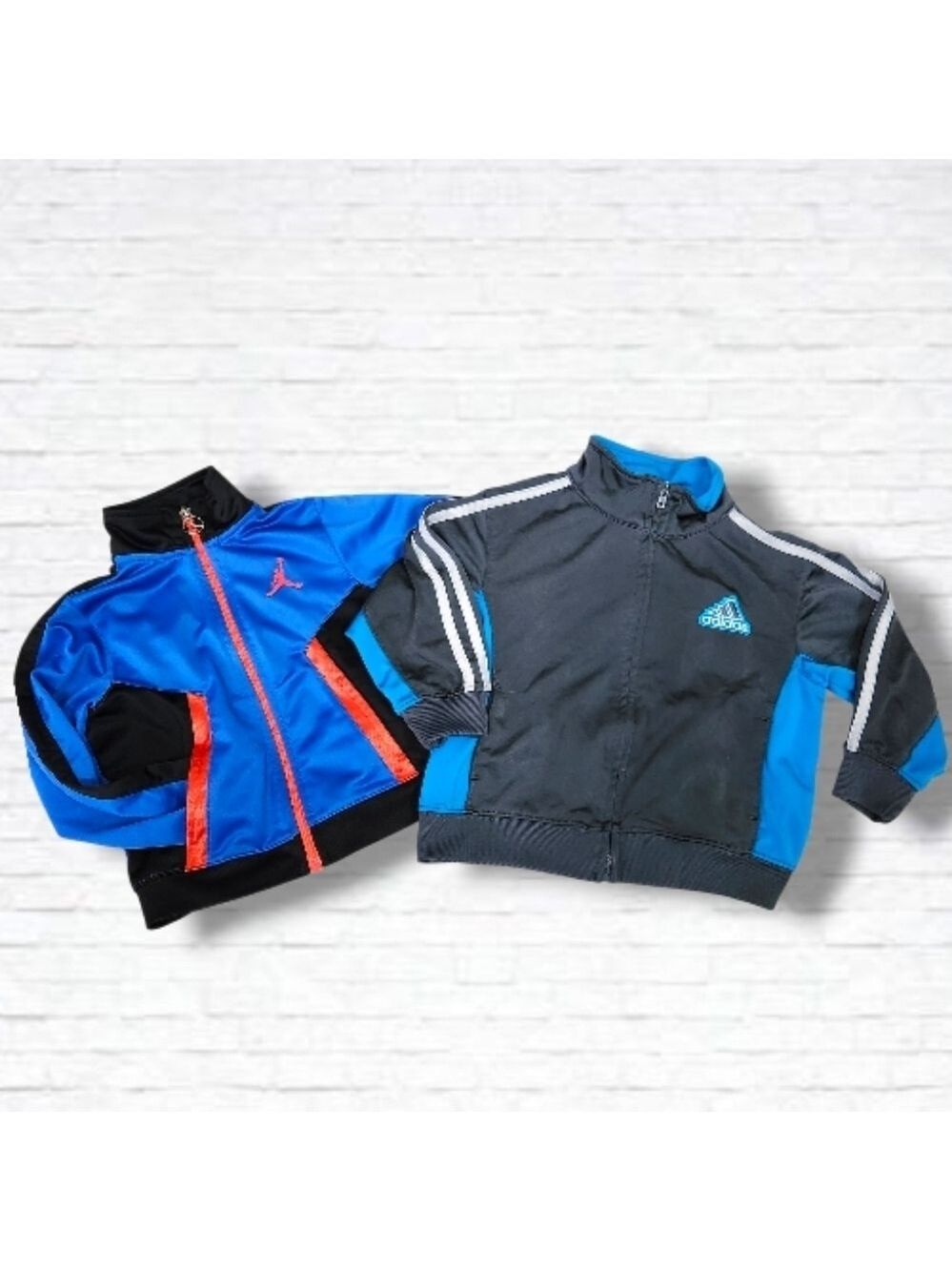 Toddler Adidas, Air Jordan Track Jacket 2 Piece Bundle Size 2-3T